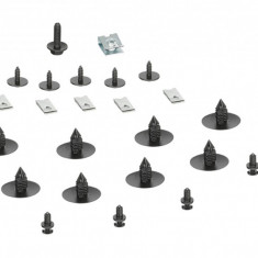 Set 24 buc agrafe mentinere carenaj + cleme fixare aripa interioara Dacia Logan 2004-2013, Renault Megane 2 2002-2008 ,Scenic 1, Scenic 2, Trafic, Op