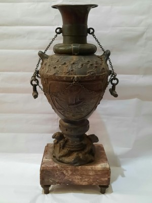 Amfora, cupa antica, sec. 18-19, foarte rara, 42x16.3cm foto