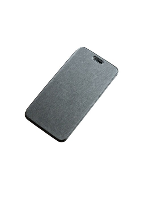 Husă Tip Carte Huawei Y6 (2017) ATU-L21 &ndash; Neagră, Protecție Elegantă și Discretă