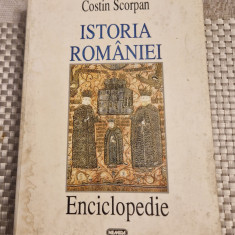 Istoria Romaniei enciclopedie Costin Scorpan