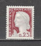 Franta.1960 Marianne Decaris XF.190, Nestampilat