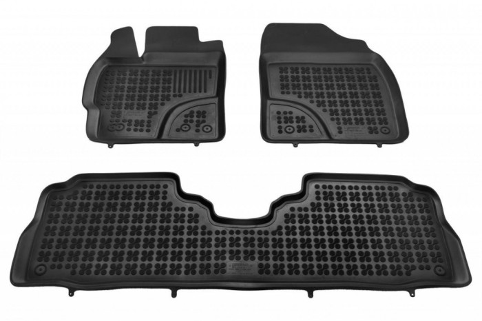 Covorase Presuri Auto Cauciuc Dedicate Toyota PRIUS+ Pre Facelift si Facelift 2012-2021