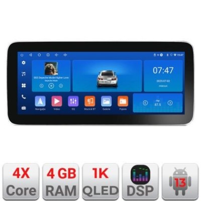 Navigatie Ford Transit 2019- varianta cu radio cd simplu Edotec 4+64 12.3 inch Incell 1K android Wifi 5Ghz gps internet Kit-transit-2019-a CarStore Te foto