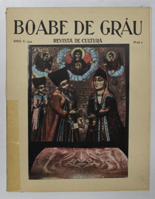 BOABE DE GRAU, NR. 2, ANUL V , 1934 foto