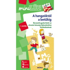 A hangz&oacute;kt&oacute;l a betűkig - LDI234 - Bevezető gyakorlatok az olvas&aacute;si k&eacute;szs&eacute;g fejleszt&eacute;s&eacute;hez kisiskol&aacute;soknak &ndash; 1. oszt&aacute;ly - MiniL&Uuml;K