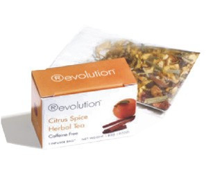 Ceai Revolution Citrus Spice Herbal 30 plicuri/cutie foto