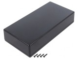 Carcasă Universală Neagră ABS IP40 110x220x45 mm