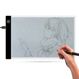 Tableta de Desen si Caligrafie, cu Iluminare din Spate, A4 cu LED-uri