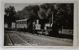 BAILE BUZIAS , TRENUL BAILOR , FOTOGRAFIE FORMAT CARTE POSTALA , 1943