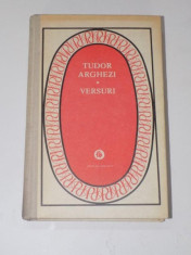 VERSURI de TUDOR ARGHEZI 1988 foto