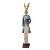 Cumpara ieftin Figurina Iepuras Paste Baietel polirasina multicolora 7x6x32 cm
