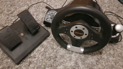 Racing Wheel Volan + Pedale+schimbator viteze profesional playstation 4 PS4 PS 4 foto