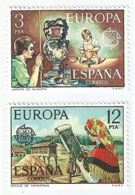 |Spania, Europa CEPT, 1976, MNH foto