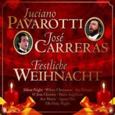 CD Luciano Pavarotti, José Carreras – Festliche Weihnacht VG+)
