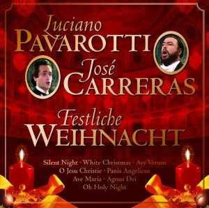 CD Luciano Pavarotti, Jos&amp;eacute; Carreras &amp;ndash; Festliche Weihnacht VG+) foto