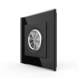 Cumpara ieftin Ceas mecanic Livolo negru cu rama din sticla securizata