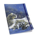 Cumpara ieftin Caiet cusut A5 80 file 90 g liniatura punctata coperta desi gn animale