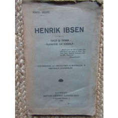 Mihail Negru - Henrik Ibsen - Viata si Opera- Filozofia lui sociala - Ed. 1920