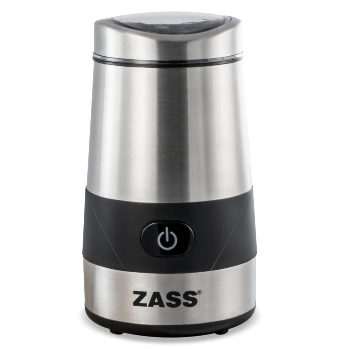 Rasinta de cafea Zass ZCG 07, 200W, 60g, Inox ProDesign DailyAppliances