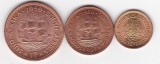 Africa de Sud &ndash; lot 3 monede: penny 1959, halfpenny 1960, farthing 1957