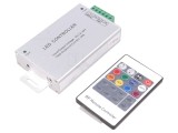Controler LED RGB cu Iluminare 3 Canale 24A Argintiu