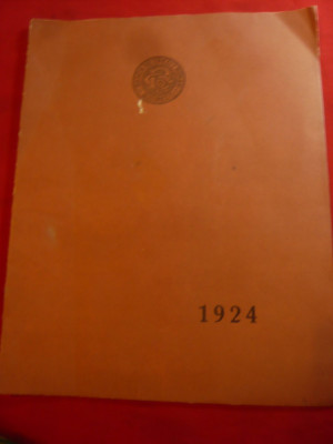 Dare de Seama -Consiliul Administr.,Raport Cenzori 1925 Banca Credit Roman,14pag foto