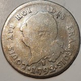 Franța 30 sols 1792 I/ Limoges argint Ludovic XVI