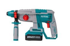 TOTAL - CIOCAN ROTOPERCUTOR -2,5J 20V LI-ION (INCLUDE ACUMULATOR SI INCARCATOR) PowerTool TopQuality