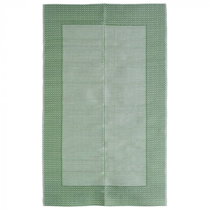 Covor de exterior, verde, 140x200 cm, PP GartenMobel Dekor
