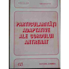 Particularitati Adaptative Ale Cordului Antrenat - Ion Apostol ,278070