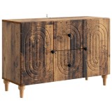 vidaXL Cabinet TV Lemn vechi 89 x 34,5 x 60 cm Lemn prelucrat 894203