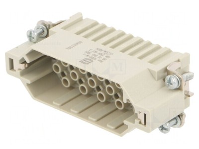 Conector Han DD PIN 40 40 PE 09160403001 foto