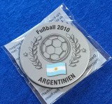 Magnet frigider-fotbal - ARGENTINA (Campionatul Mondial 2010)