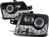 Set de faruri tuning cu lumini LED potrivit pentru Fiat PANDA dupa 2003, stanga si dreapta Performance AutoTuning