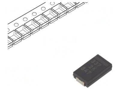 Condensator Polimeric Low ESR 330uF 2V SMD foto