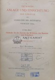 Carte veche de arhitectura. ENTWERFEN. ANLAGE UND EINRICHTUNG DER GEBAUDE. - 1902 - Karl Weifsbach (U78)