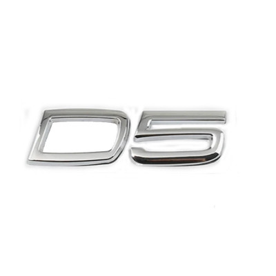 Emblema D5 spate portbagaj Volvo foto
