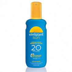 Lotiune spray protectie solara SPF20, 200ml, Elmiplant Plaja