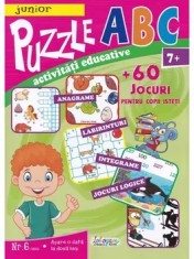 Puzzle ABC. Activitati educative. Nr.6/***