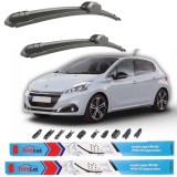 Cumpara ieftin Ștergătoare Peugeot 208 I 5 usi (A9, 2012&ndash;2019) &ndash; Set față