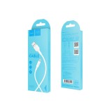 Cablu de date USB 2.0 la Lightning pentru Apple iPhone Hoco Soarer X25-Lungime 1 Metru-Culoare Alb
