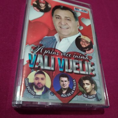 CASETA AUDIO MANELE VALI VIJELIE -APRINS VOCE INIMA RARA!!!!!ORIGINALA foto