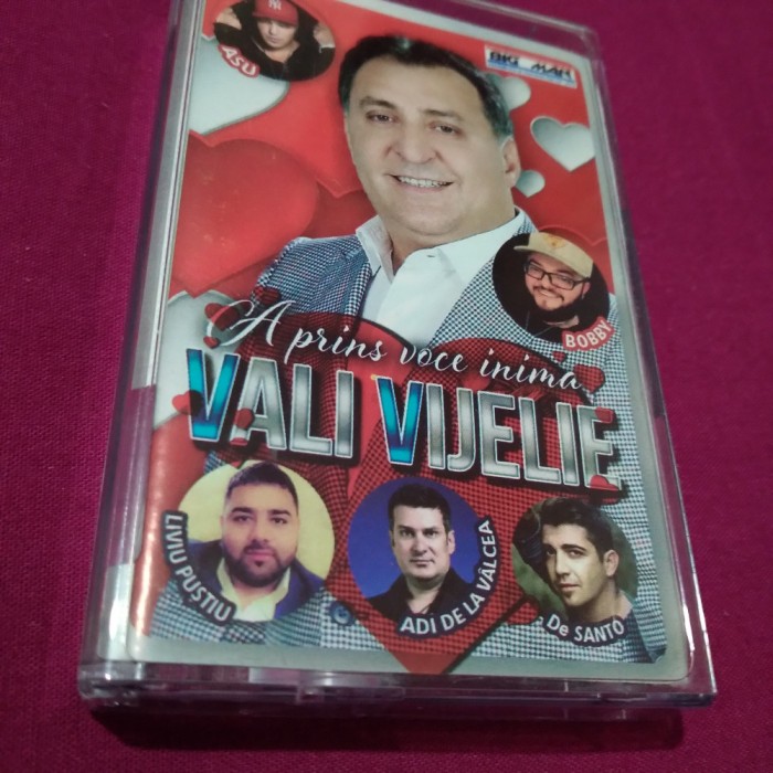 CASETA AUDIO MANELE VALI VIJELIE -APRINS VOCE INIMA RARA!!!!!ORIGINALA