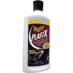 Meguiar&#039;s PlastX Clear Plastic Cleaner &amp;amp; Polish Polish Suprafete Plastic Faruri Si Stopuri G12310MG