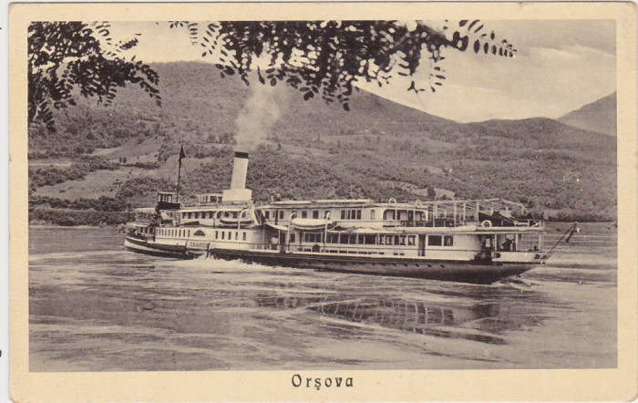 CP Orsova Uranus vaporas vas cu aburi ND(1929)