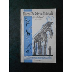 MUZEUL DE ISTORIE GRIGORE ANTIPA 1831-1961. CALAUZA VIZITATORULUI (1961)