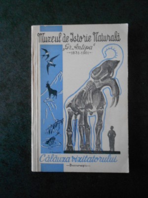 MUZEUL DE ISTORIE GRIGORE ANTIPA 1831-1961. CALAUZA VIZITATORULUI (1961) foto