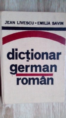 Dictionar german-roman foto