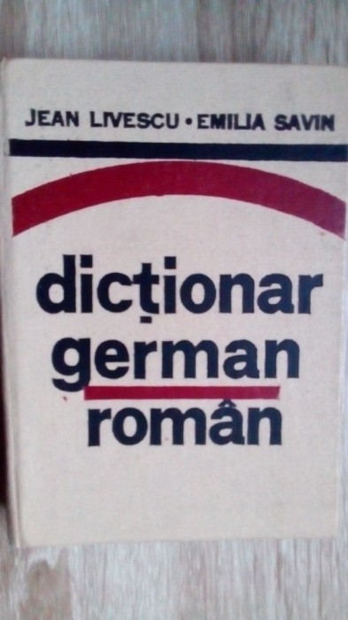 Dictionar german-roman