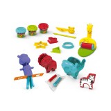 Set Plastilina cu forme diverse si accesorii, 3 culori, ATU-089338